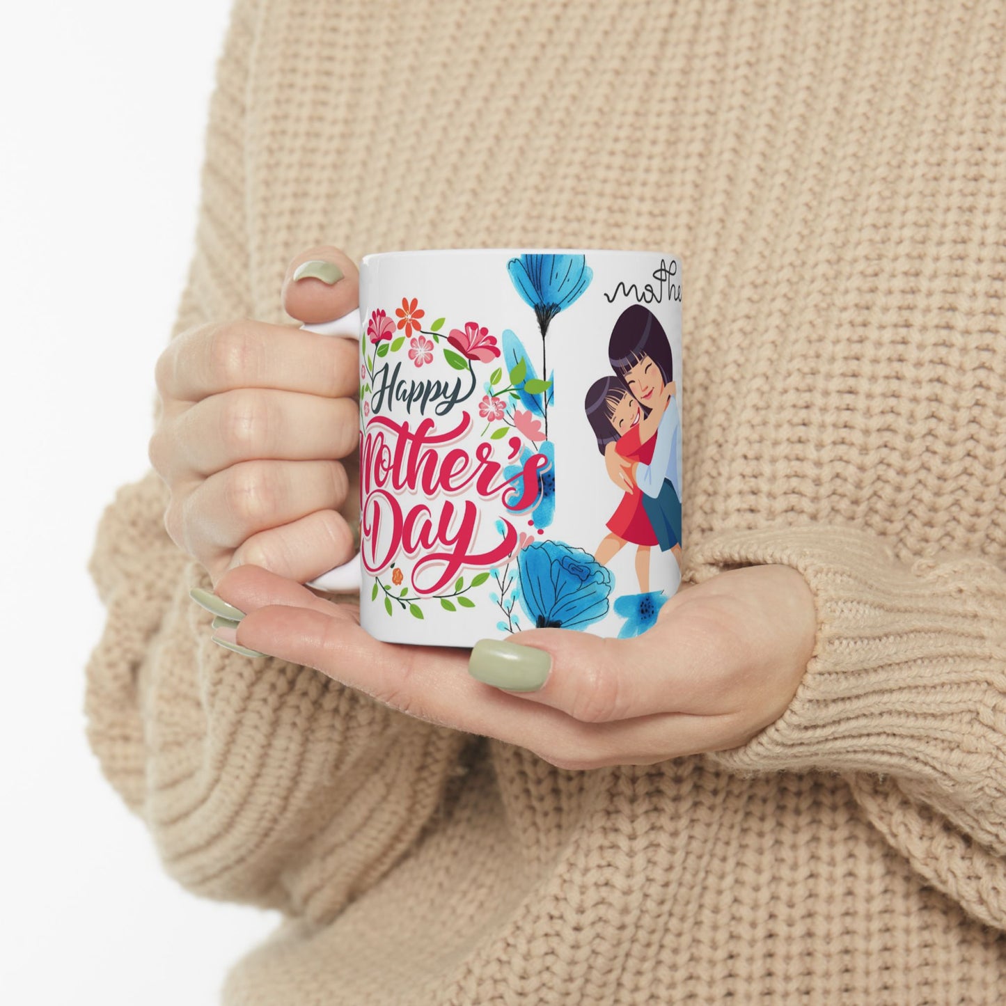 Mother's Day “Mugs are Hugs” mugmii Mug of The Month (Designer Spotlight) Mug