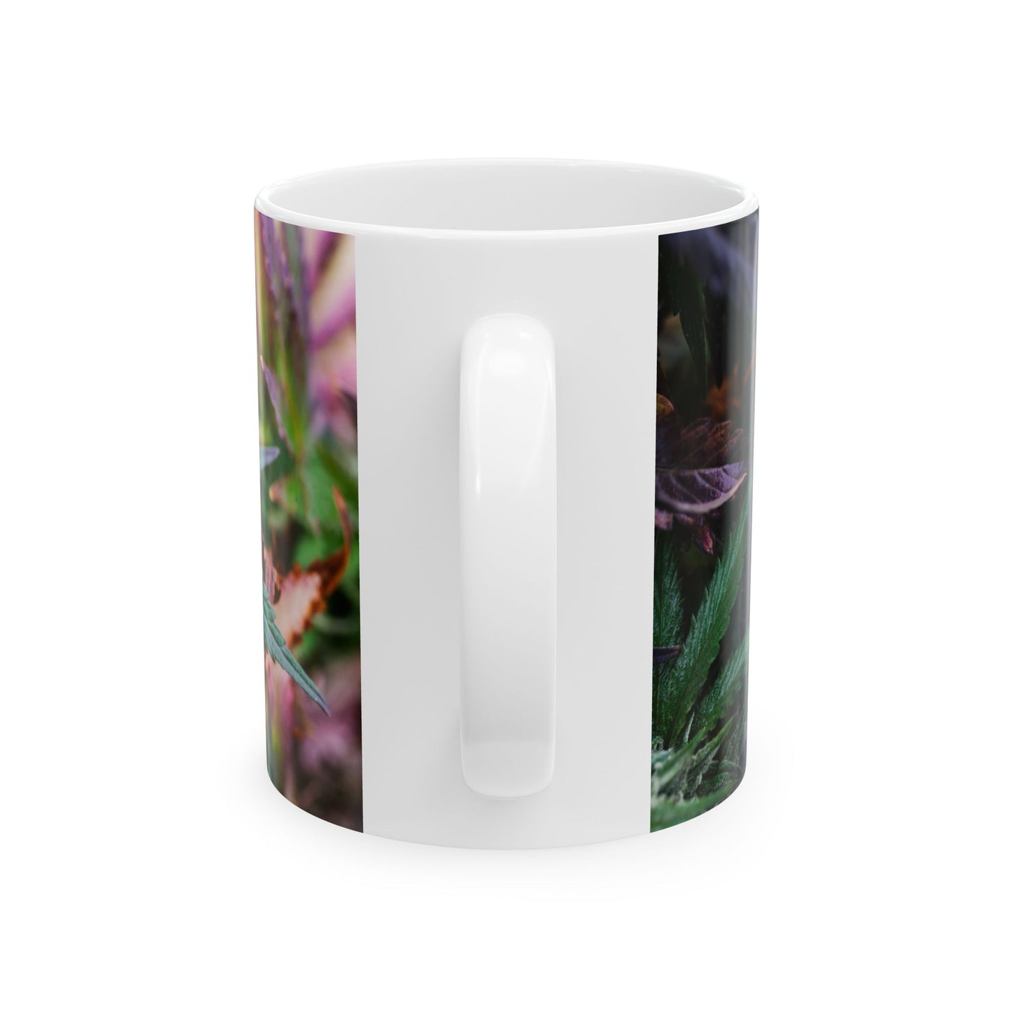 Cannabis Leaf Ceramic Mug - 11oz Perfect Gift for Cannabis Enthusiasts