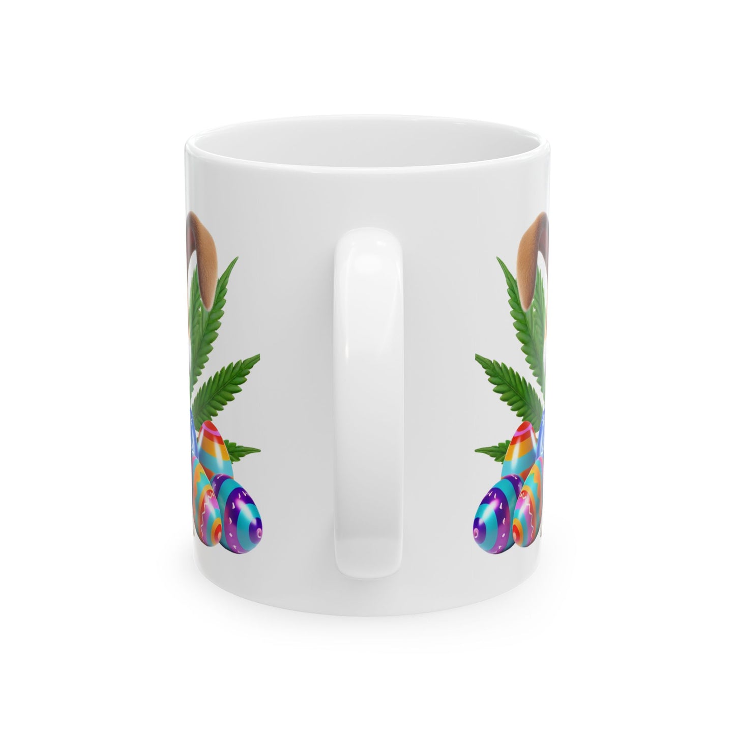Colorful Cannabis-Inspired Ceramic Mug - Perfect for Stoners and Chill Vibes