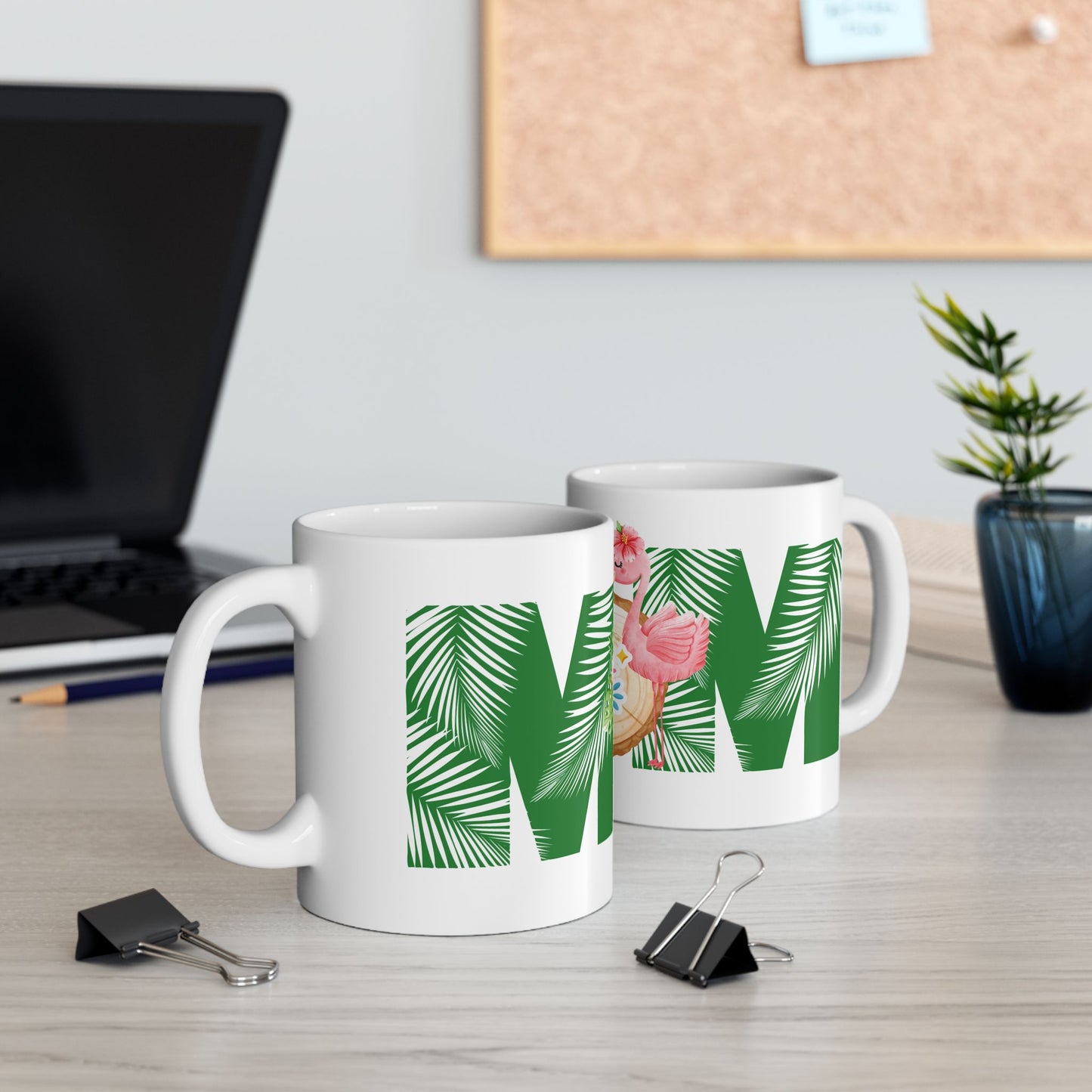 Tropical Love You Ceramic Mug - Perfect Gift for Summer Celebrations