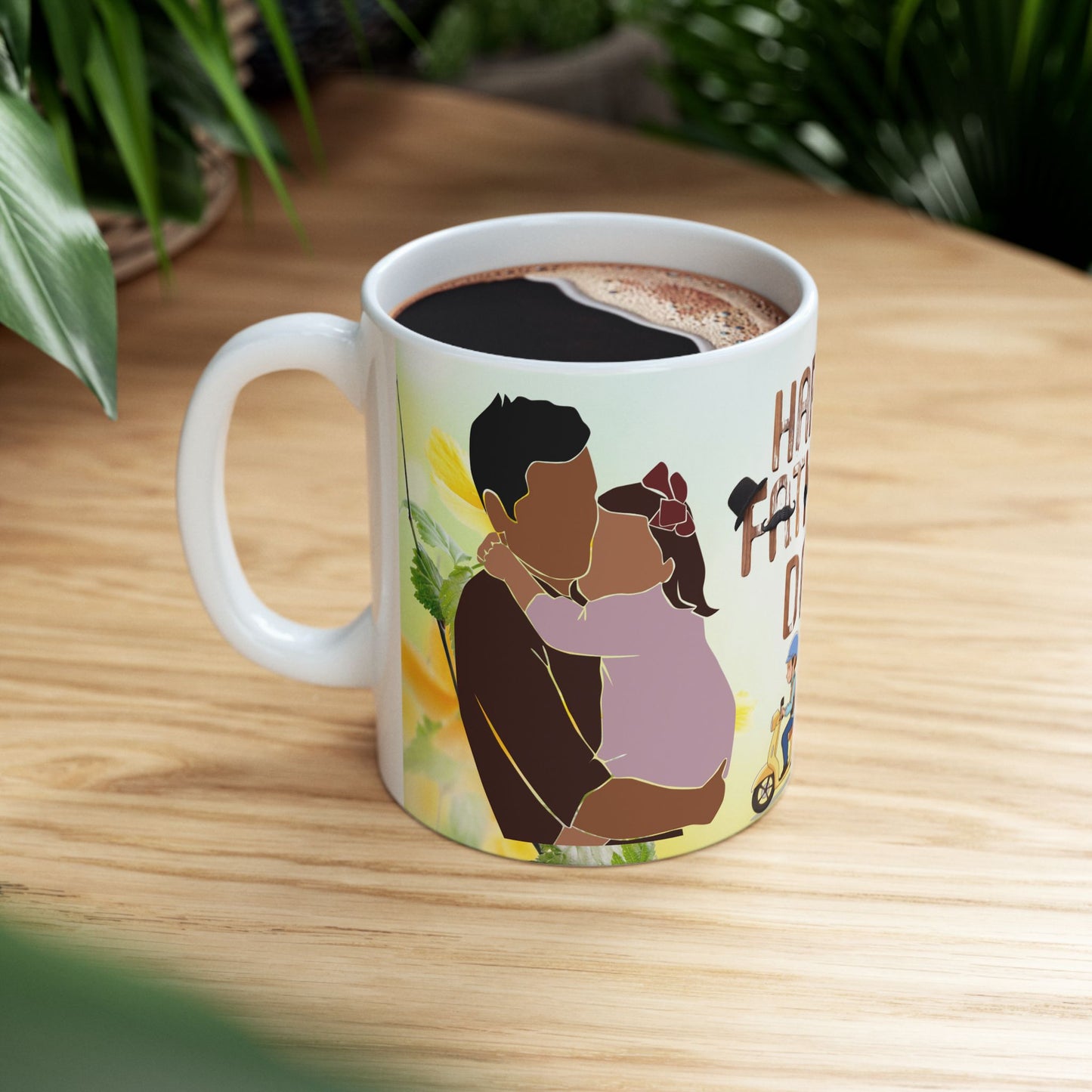 Happy Father's Day Coffee Mug - Fun & Unique Gift for Dads