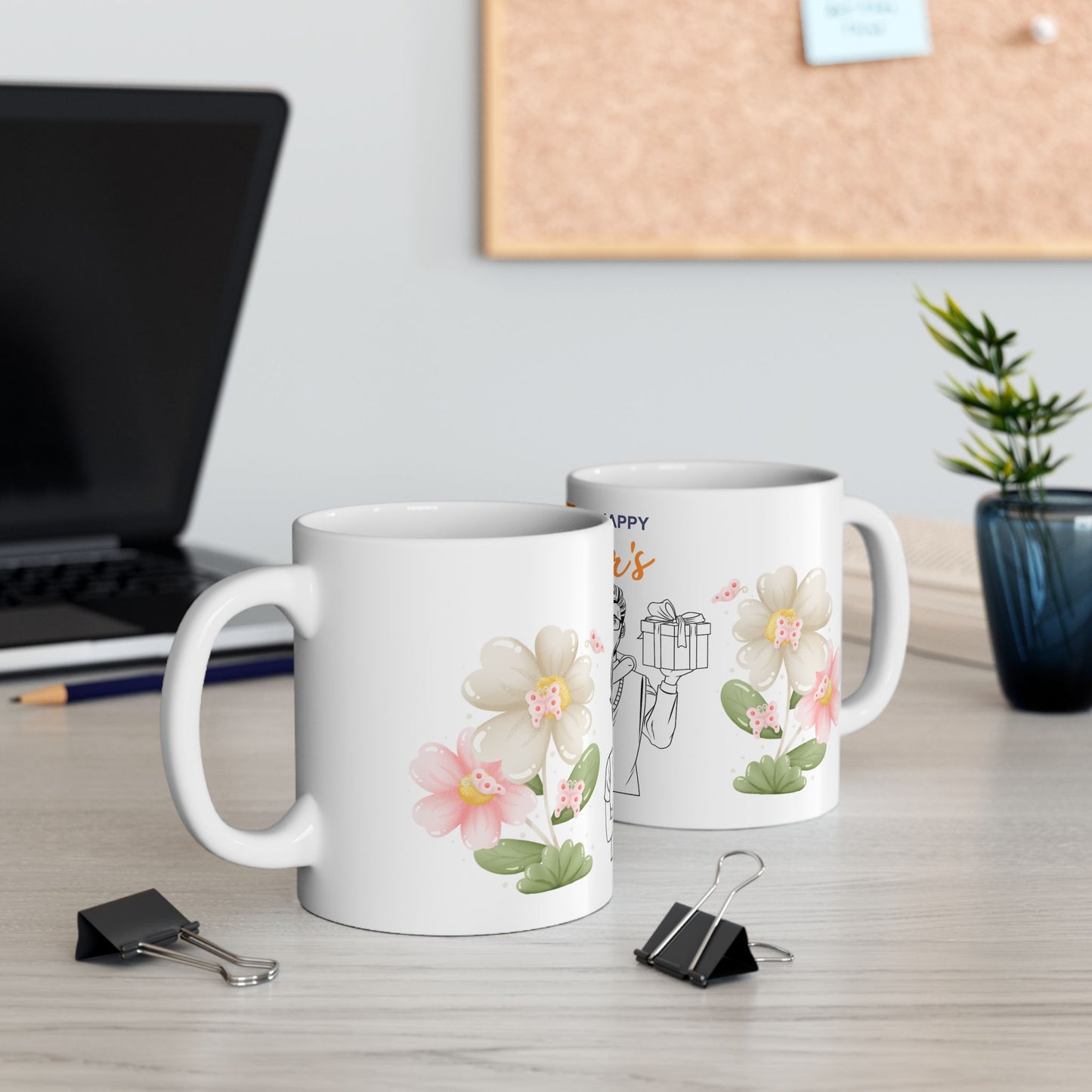 Happy Father's Day Ceramic Mug - Perfect Gift for Dads
