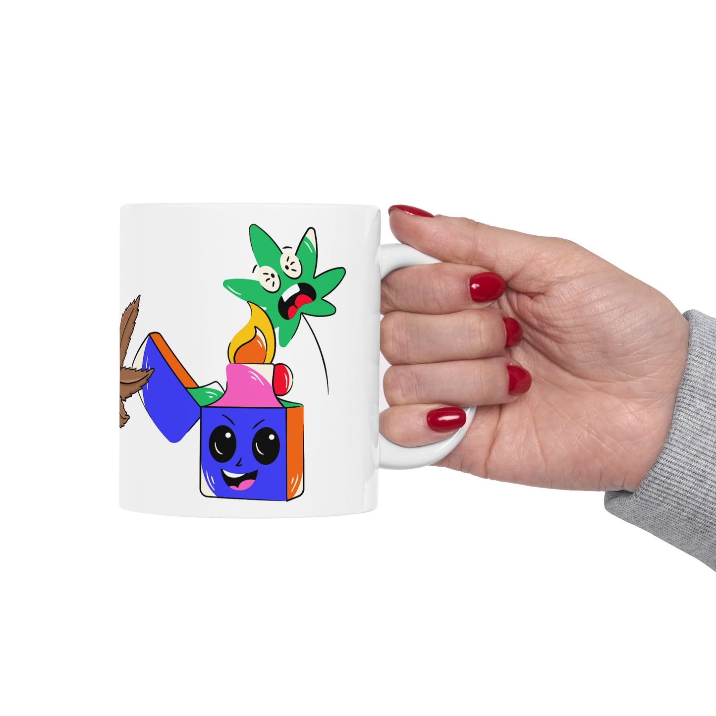 Ceramic Mug, (11oz)