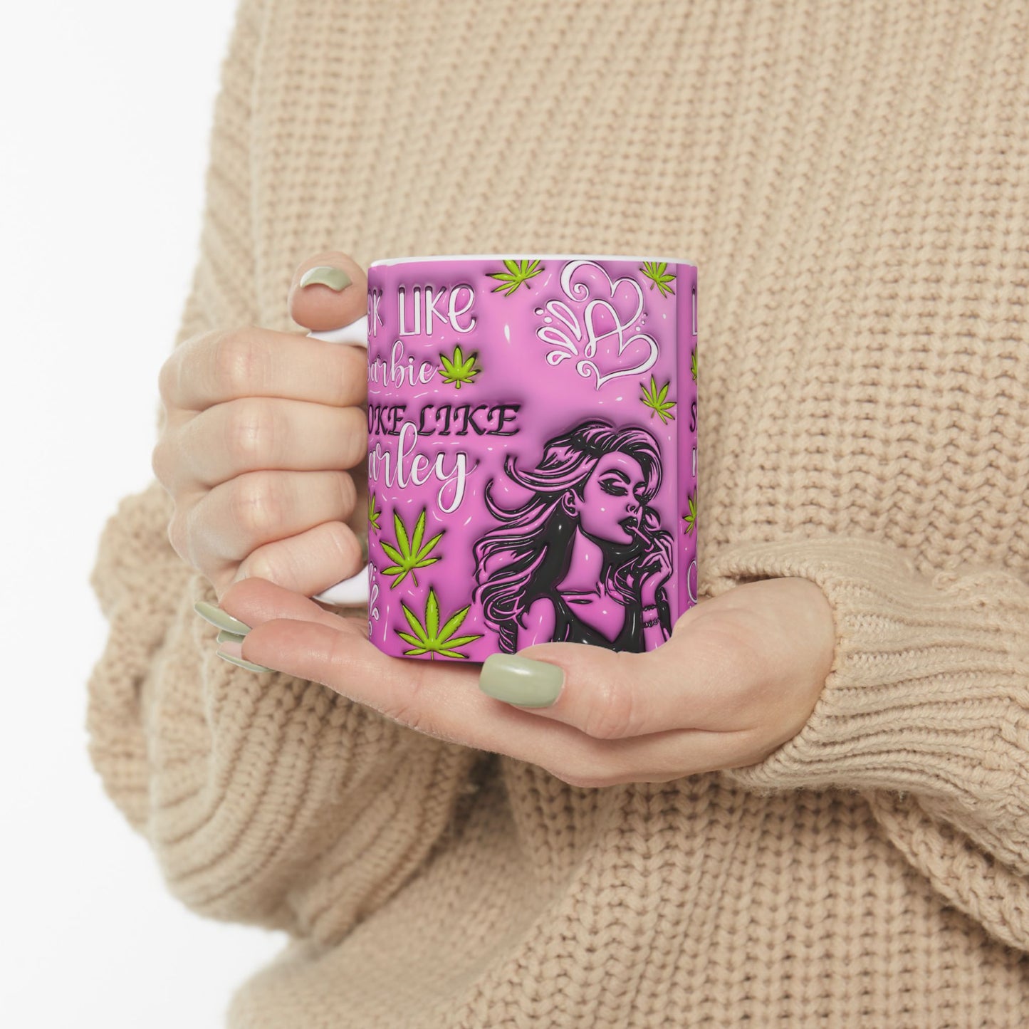 Look Like Barbie Smoke Like Marley mugmii mug