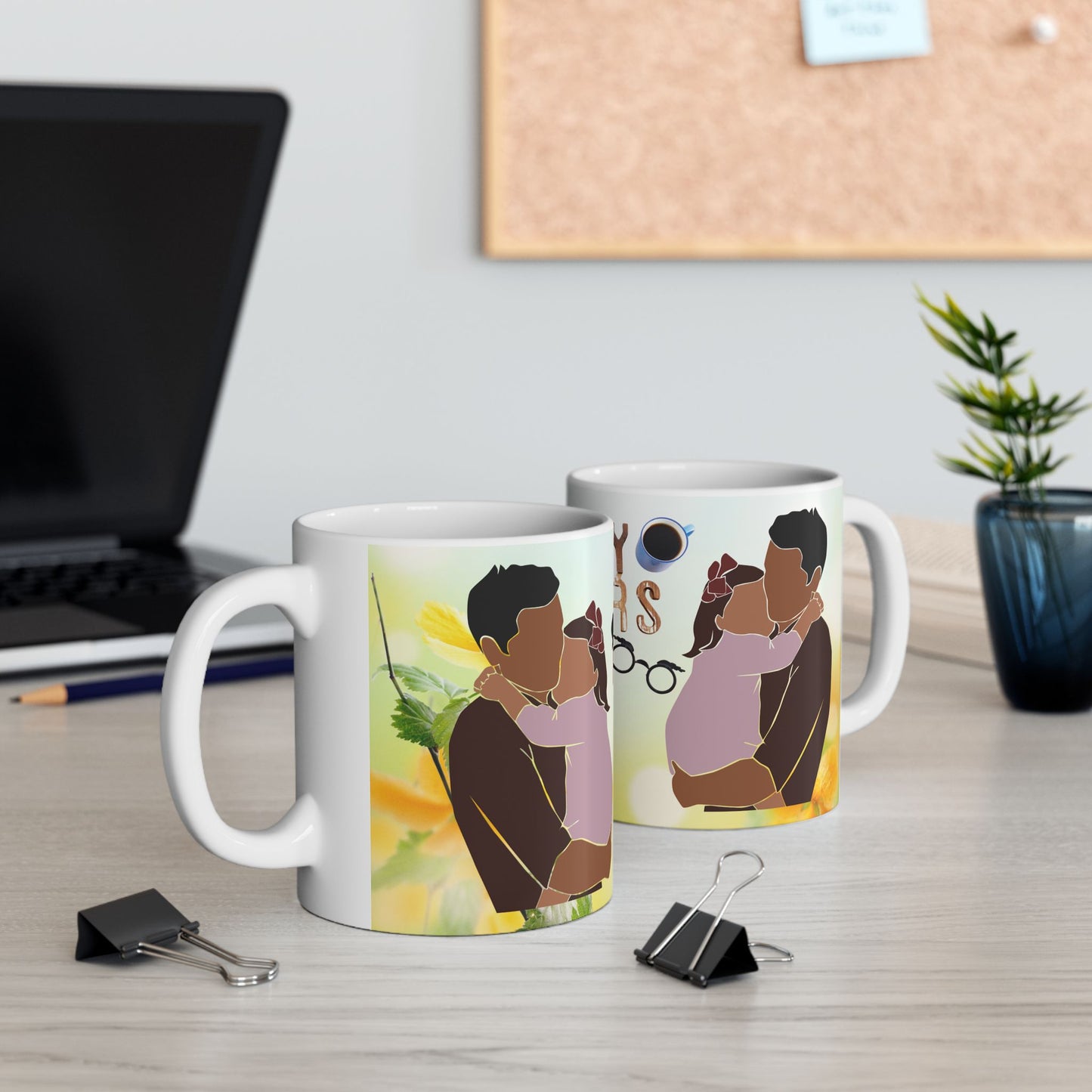 Happy Father's Day Coffee Mug - Fun & Unique Gift for Dads