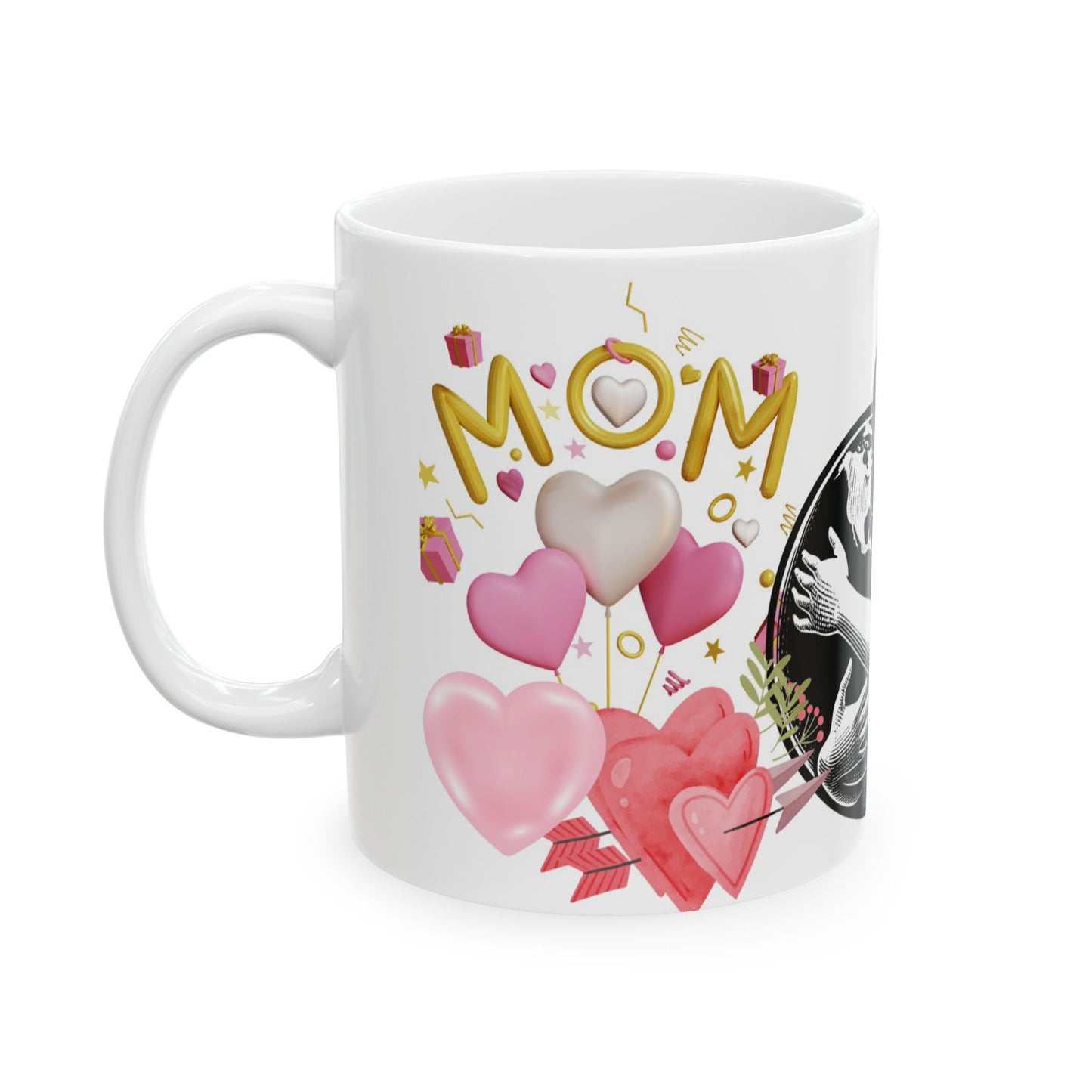 Earth Love Ceramic Mug - Perfect for Nature Lovers