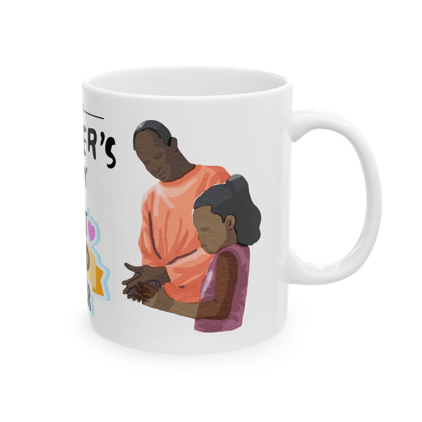 Happy Father's Day Best Dad Ever Ceramic Mug | Gift, Coffee Mug, Dad Mug, Plant Lover, Dad's Day