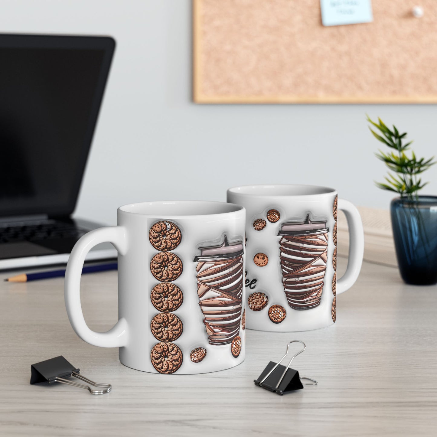 Time for Coffee Ceramic Mug - Perfect Gift for Coffee Lovers