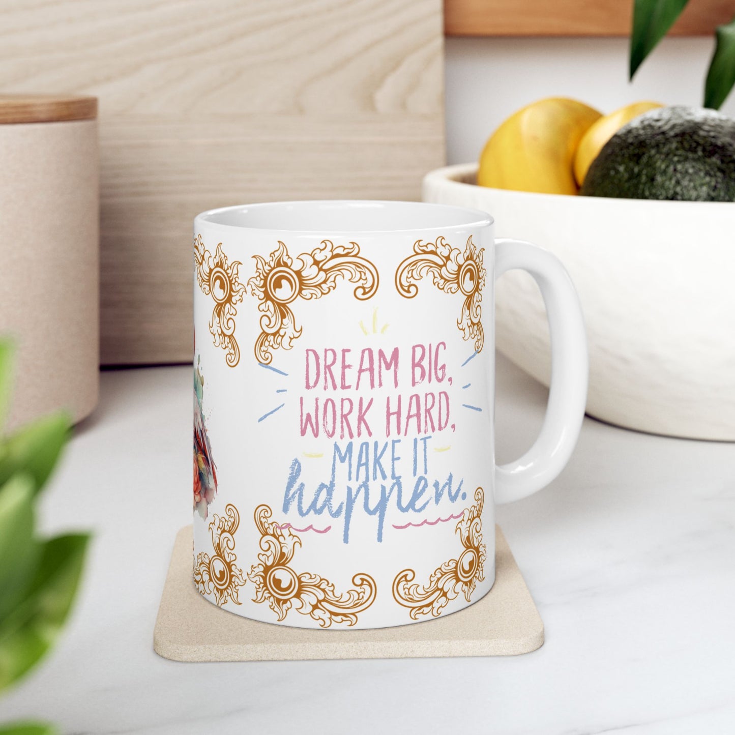 Whimsical Flamingo Ceramic Mug - 11oz Perfect Gift for Coffee Lovers