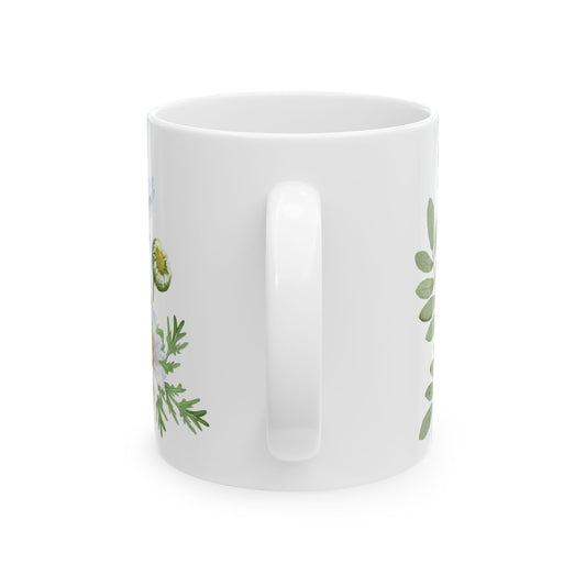 Vintage Floral Mother's Day Ceramic Mug - 11oz