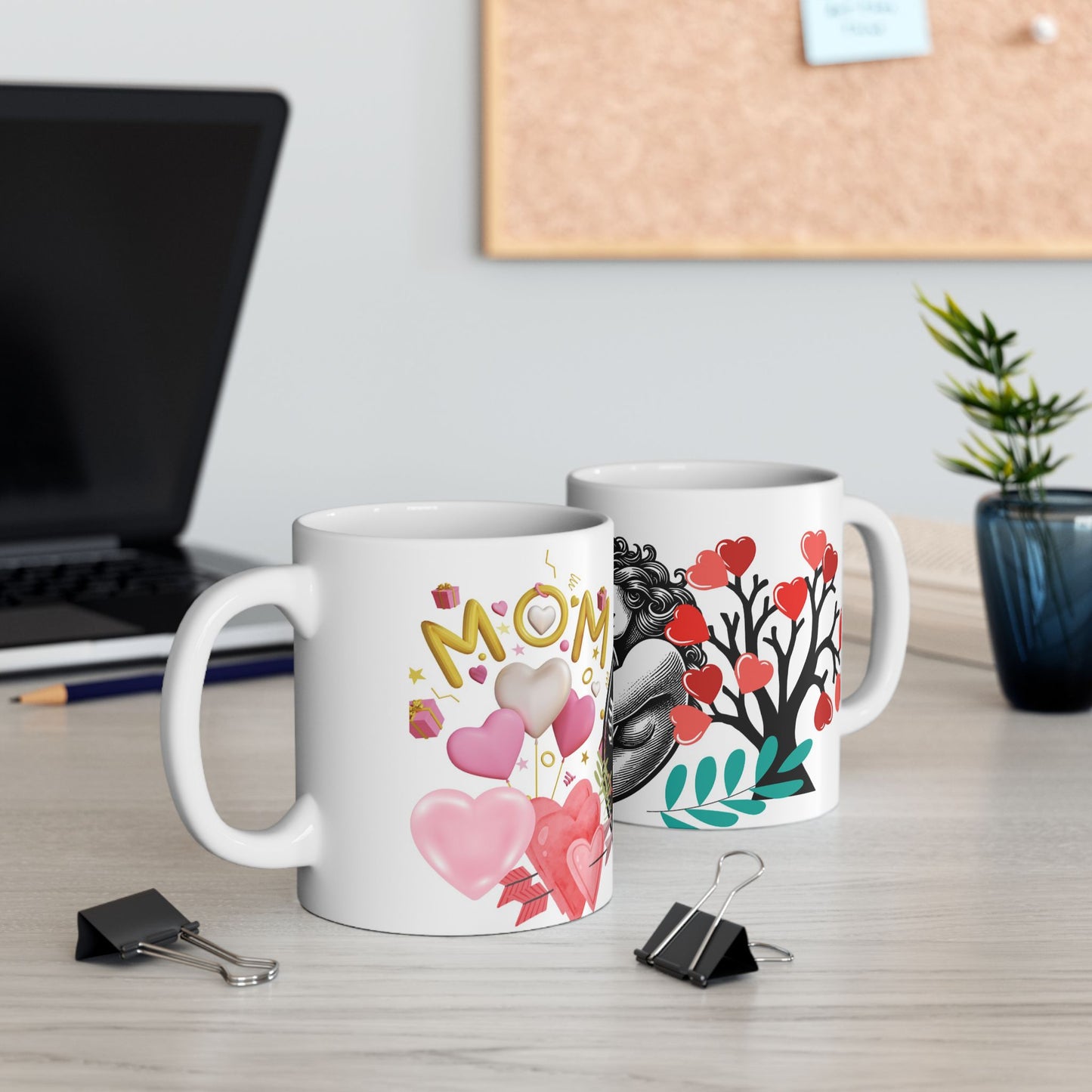 Earth Love Ceramic Mug - Perfect for Nature Lovers