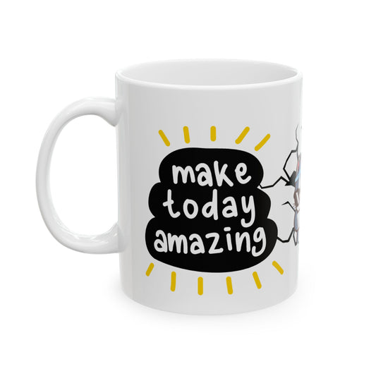 Funny Cat Ceramic Mug – 11oz Perfect Gift for Cat Lovers