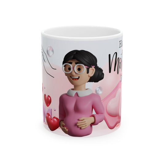Cute Mom-To-Be Ceramic Mug - Perfect Gift for Baby Shower & Mother's Day