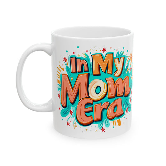Colorful Mom Themed Ceramic Mug - Perfect Gift for Mother's Day or Any Occasion