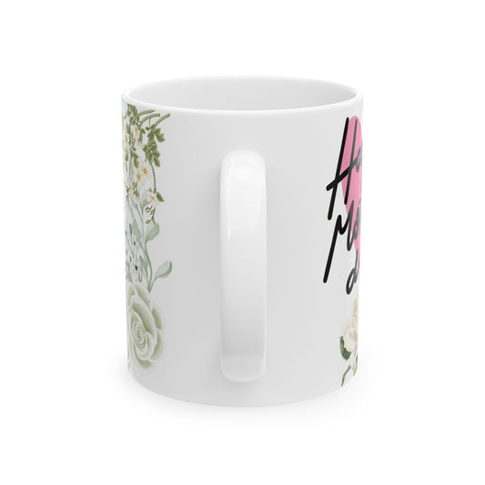 Floral Friendship Ceramic Mug - Perfect Gift for Tea & Coffee Lovers