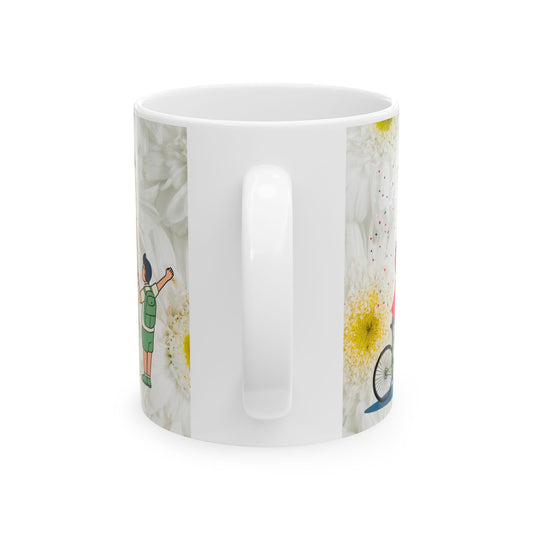 Happy Papa Father's Day Ceramic Mug - Perfect Gift for Dad