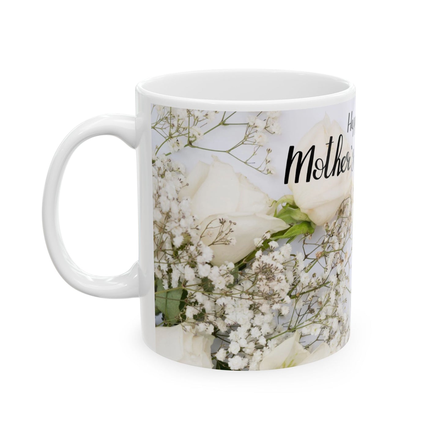 Happy Mother’s Day Floral Ceramic Mug - 11oz