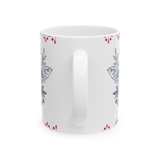 Happy Father's Day Ceramic Mug - 11oz Unique Gift for Dads