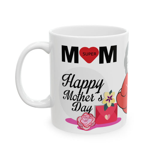 Emotional Support Ceramic Mug - Perfect Gift for Mother's Day & Friendship