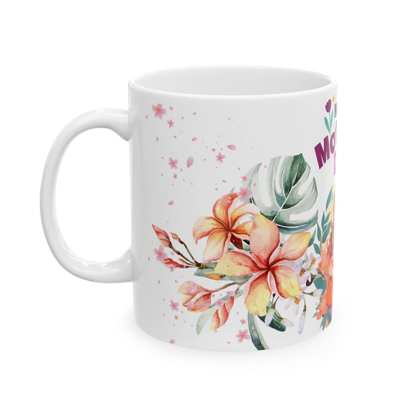 Happy Mother's Day Floral Ceramic Mug