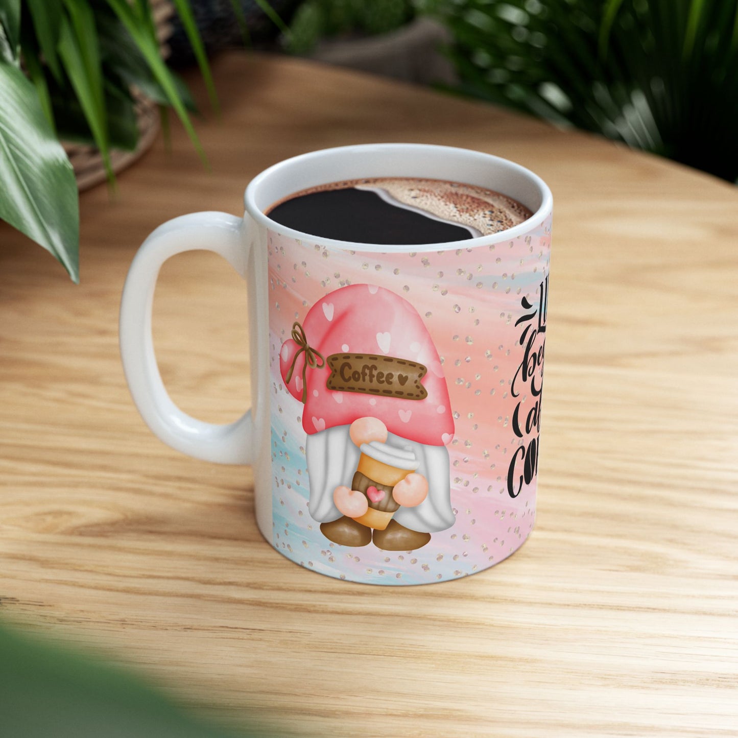 Life Begins After Coffee Ceramic Mug | 11oz Perfect Gift for Coffee Lovers