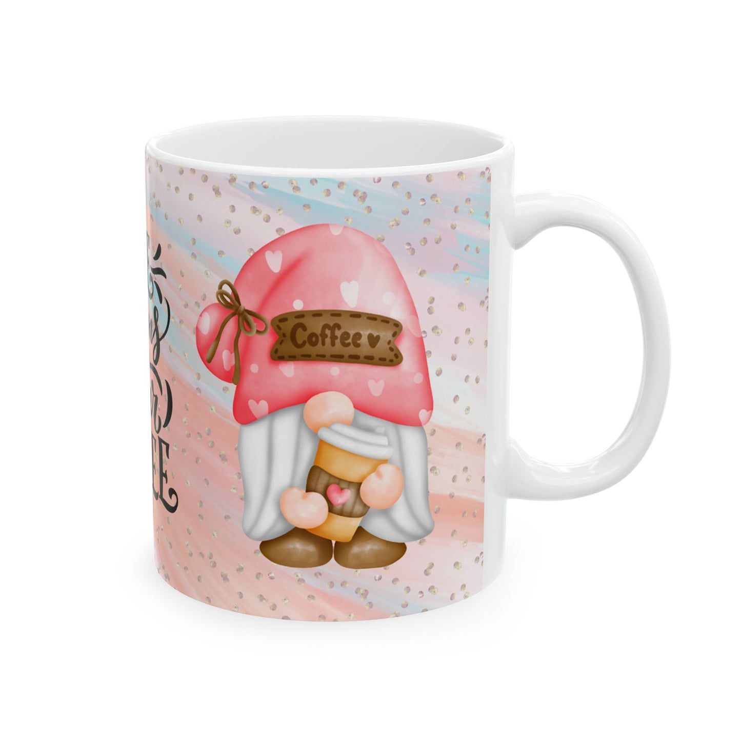 Life Begins After Coffee Ceramic Mug | 11oz Perfect Gift for Coffee Lovers