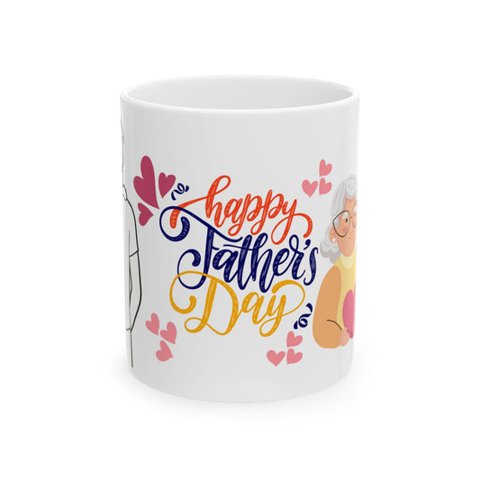 Happy Father's Day Ceramic Mug | Perfect Gift for Dads