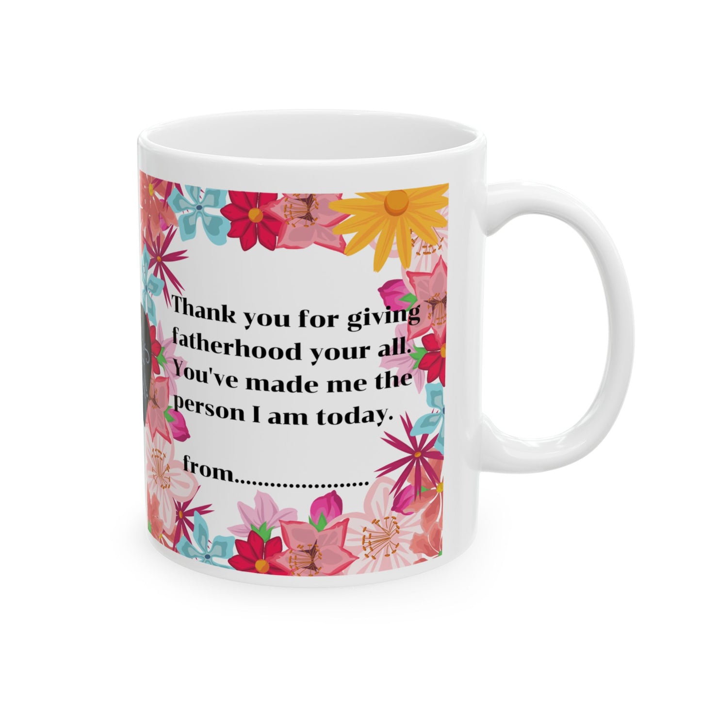 Personalizable Father's Day Mug.