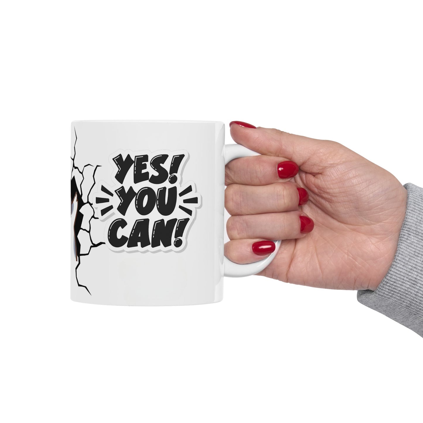Funny Cat Ceramic Mug – 11oz Perfect Gift for Cat Lovers