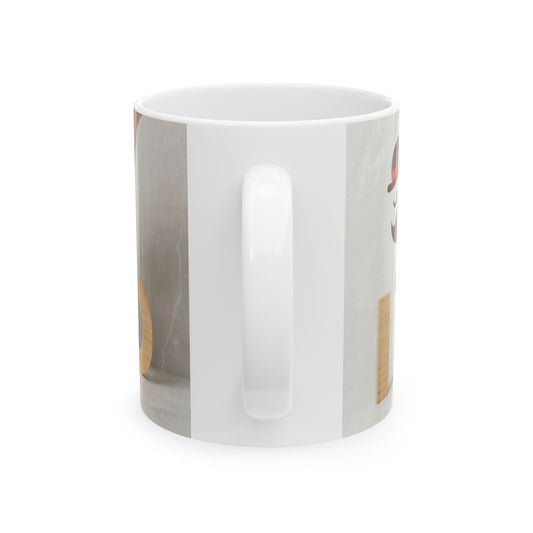 Happy Father's Day Ceramic Mug - Perfect Gift for Dads, Coffee Lovers, Tea Mugs, Personalized Present, Father’s Day Celebration