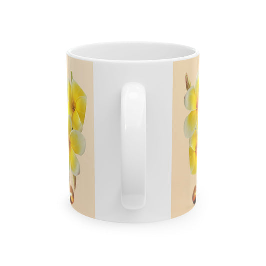 Happy Mother's Day Ceramic Mug – Floral Design, Perfect Gift for Moms