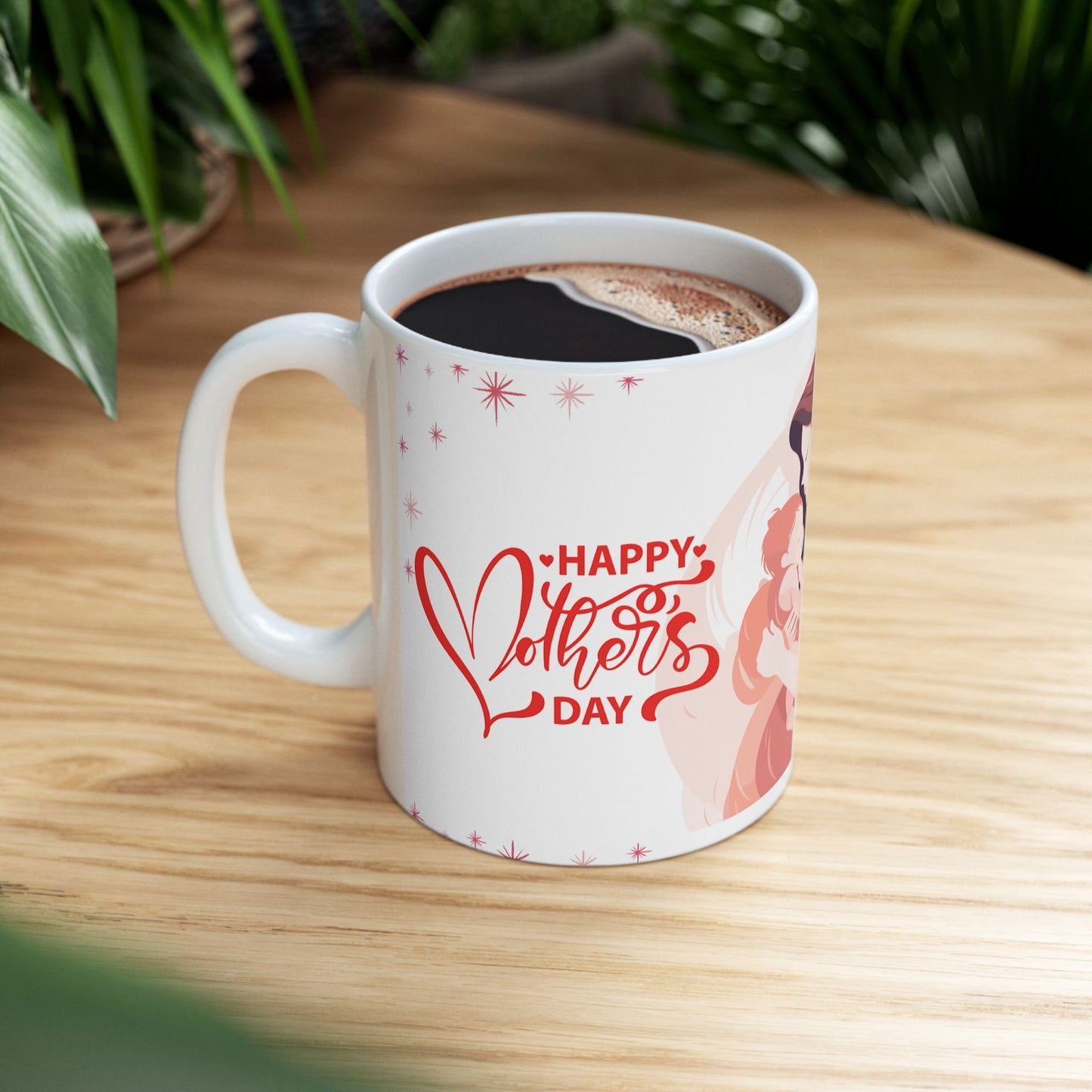 Happy Mother's Day Ceramic Mug - Cherished Moments Mug for Moms | 11oz