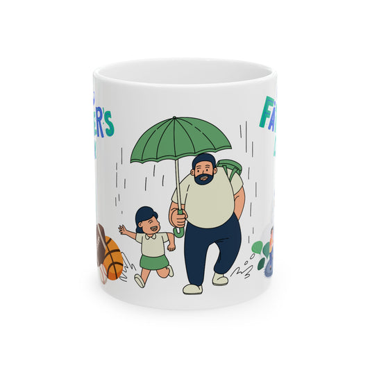 Father's Day Family Ceramic Mug