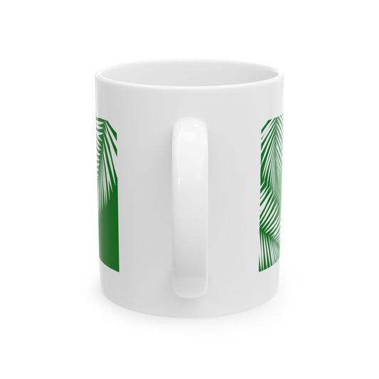 Tropical Love You Ceramic Mug - Perfect Gift for Summer Celebrations