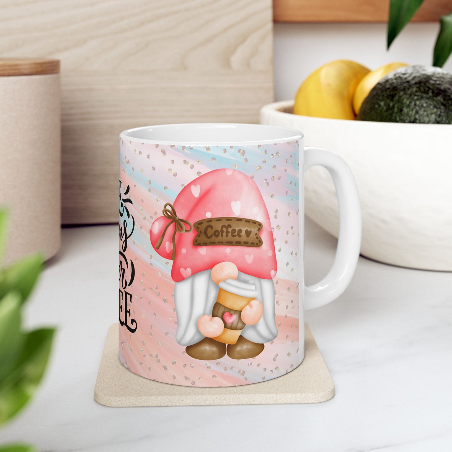 Life Begins After Coffee Ceramic Mug | 11oz Perfect Gift for Coffee Lovers