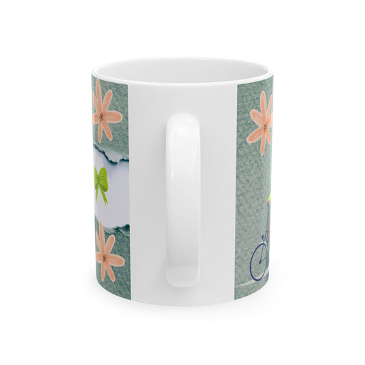 Personalized Father's Day Ceramic Mug - 'Love You Daddy' Design
