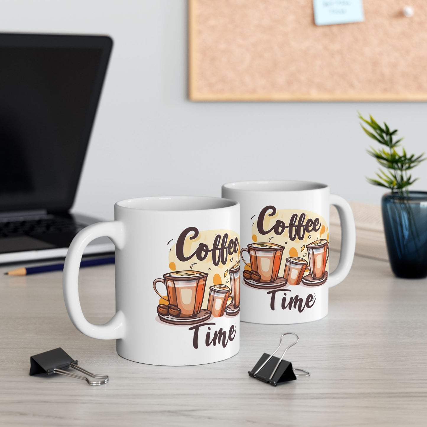 Coffee Time Ceramic Mug Perfect for Coffee Lovers