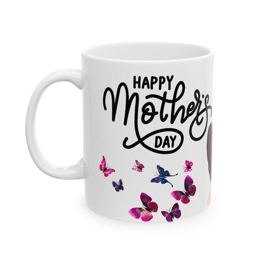Mother's Day Ceramic Mug - Heartwarming Gift for Moms - 11oz
