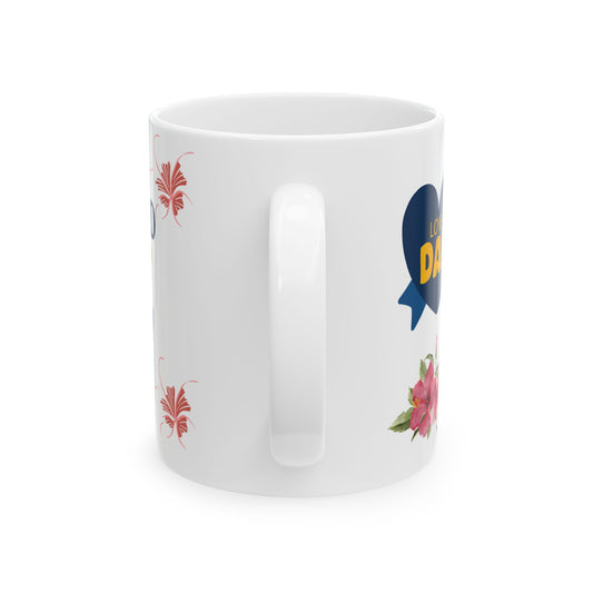 Best Dad Ceramic Mug Heartfelt Gift for Father's Day or Everyday