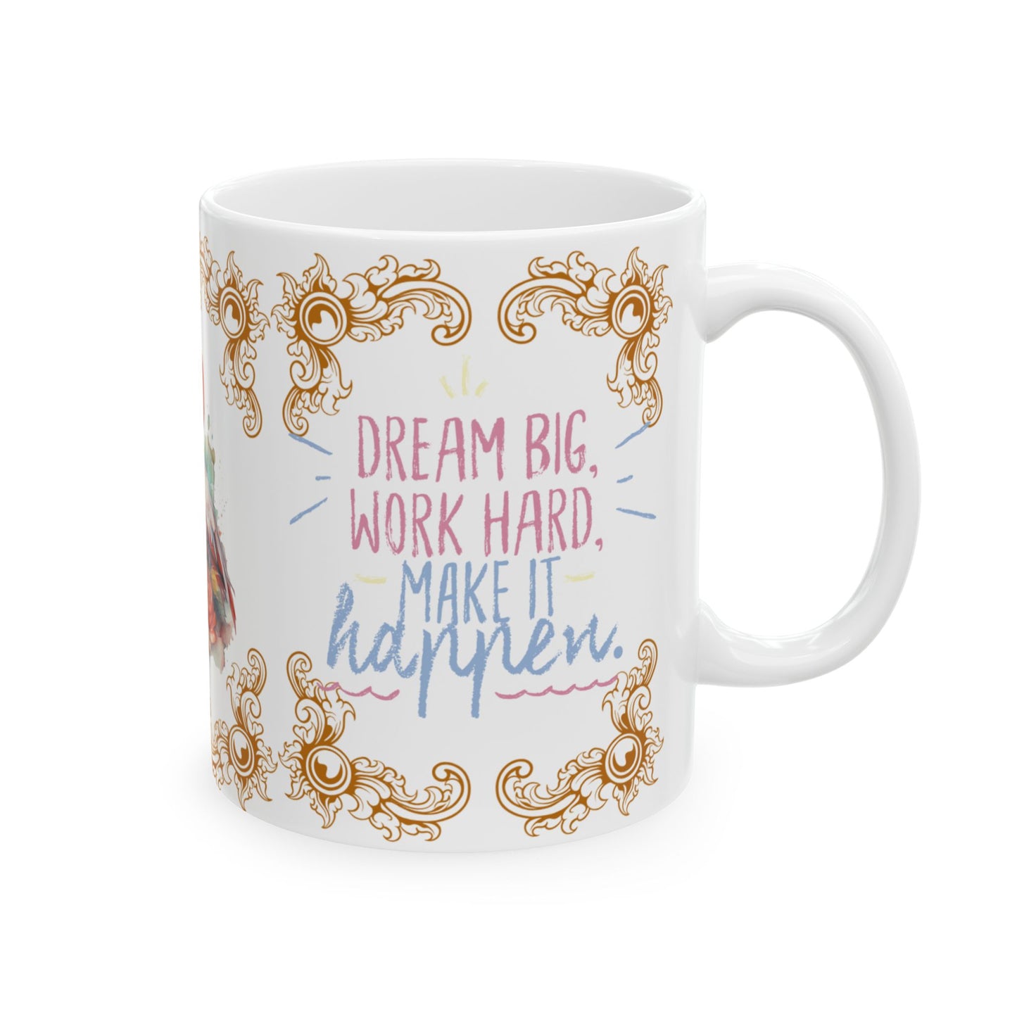 Whimsical Flamingo Ceramic Mug - 11oz Perfect Gift for Coffee Lovers