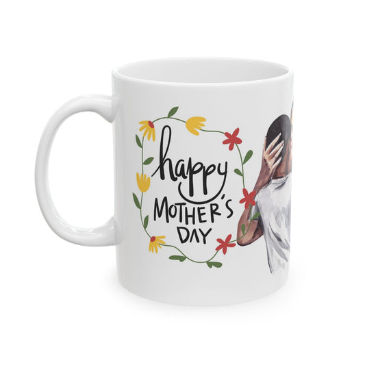 Family Love Ceramic Mug | Perfect Gift for Mother's Day & Celebrations