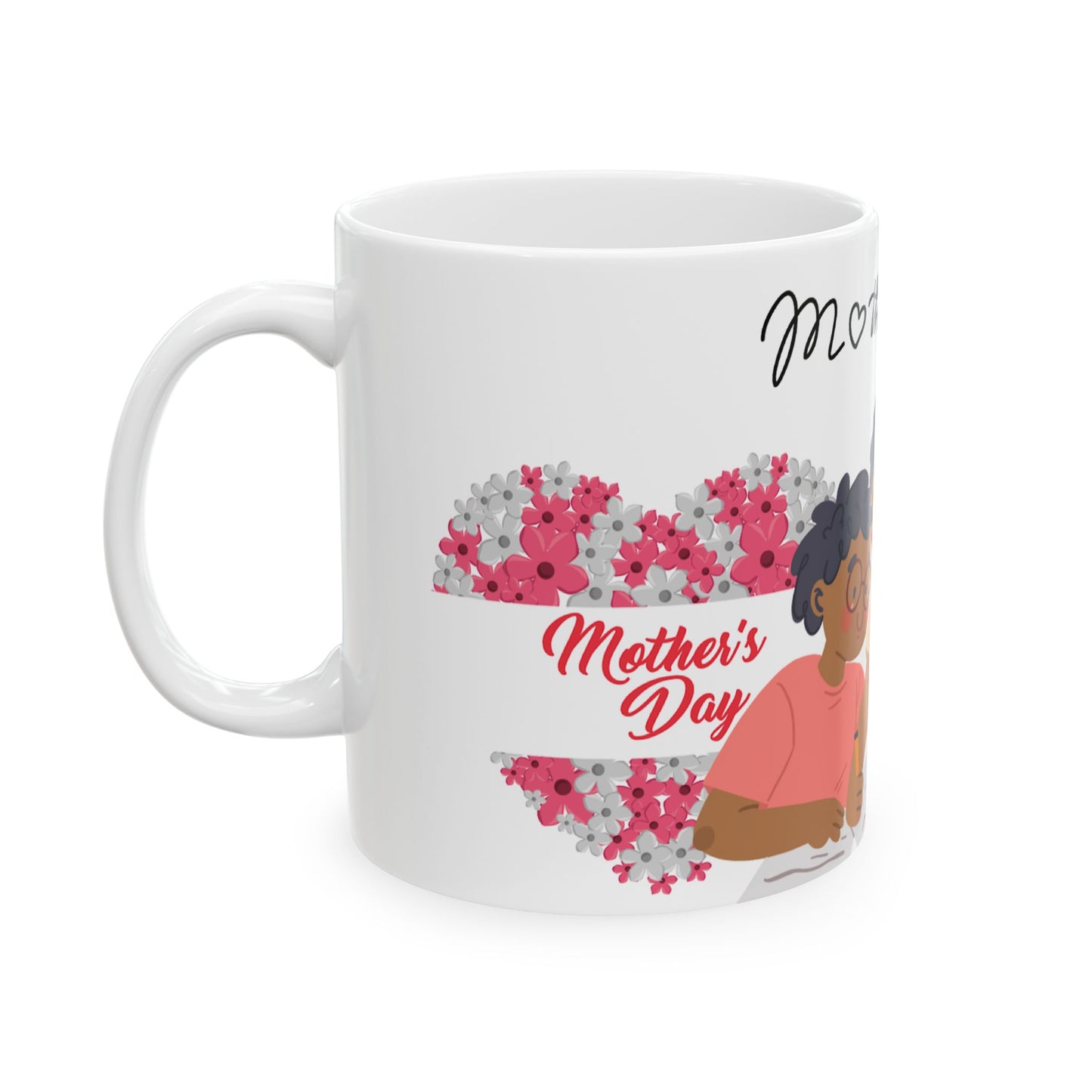 Happy Mother's Day Ceramic Mug - Ideal Gift for Moms