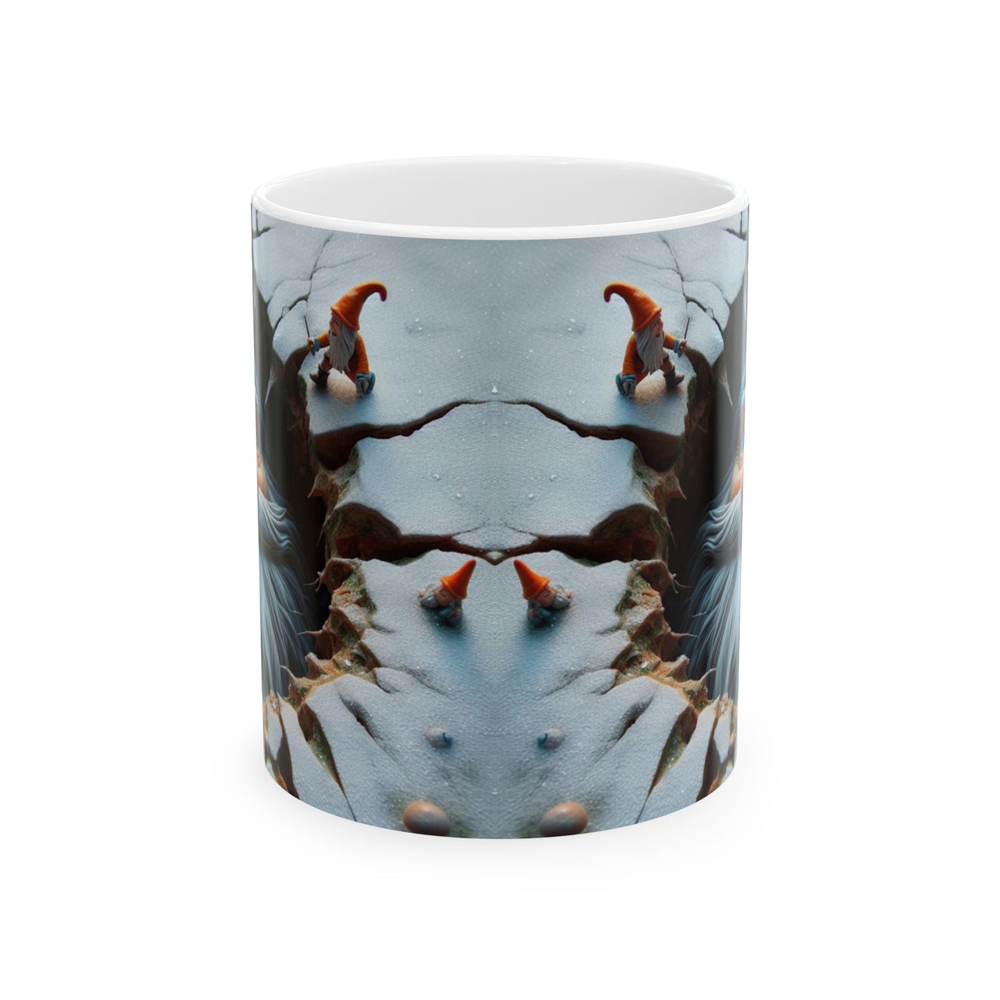 Whimsical Gnome Ceramic Mug