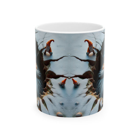 Whimsical Gnome Ceramic Mug