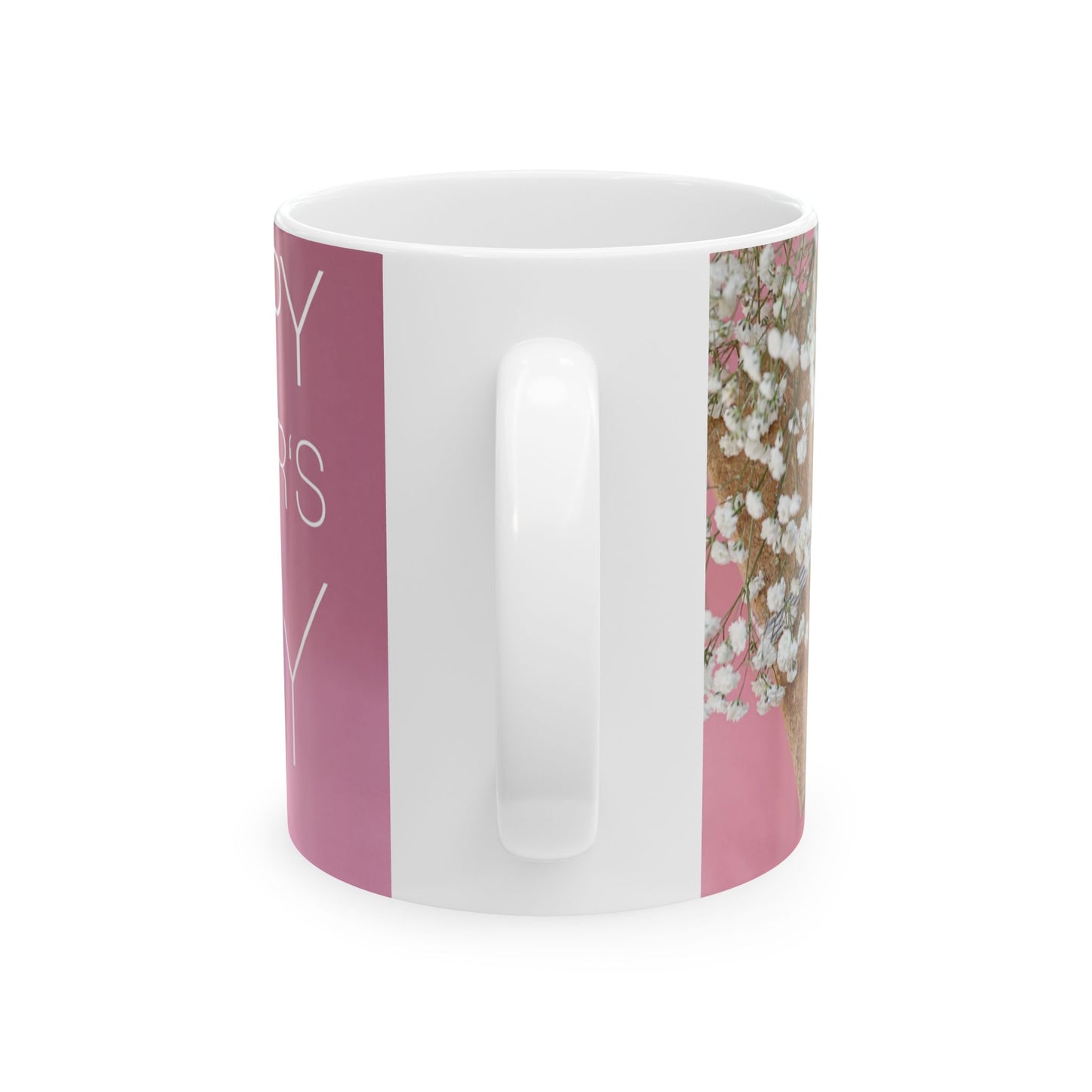 Floral Mother's Day Ceramic Mug - 11oz