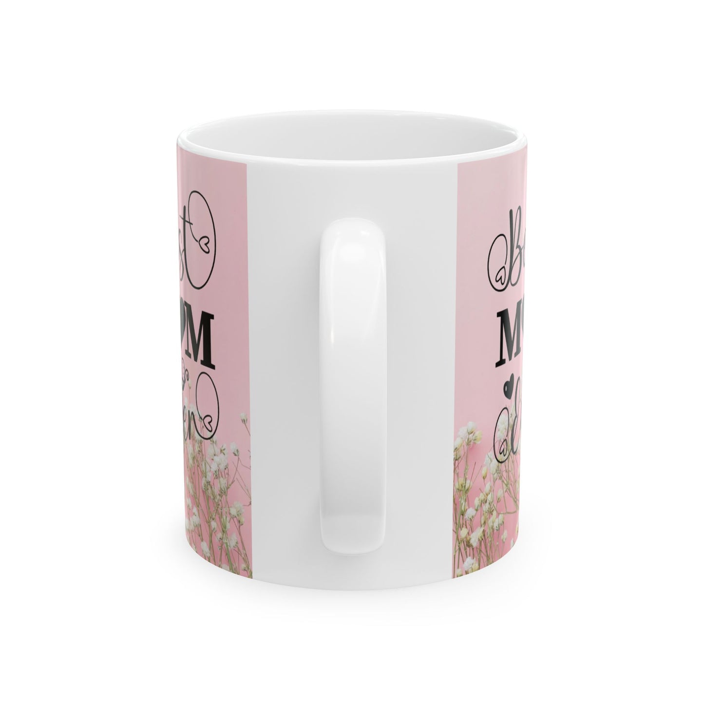 Mom & Daughter Floral Ceramic Mug - Perfect Gift for Mother's Day and Special Moments