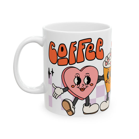 Cute Love You Ceramic Mug - Adorable Drinkware for Any Occasion