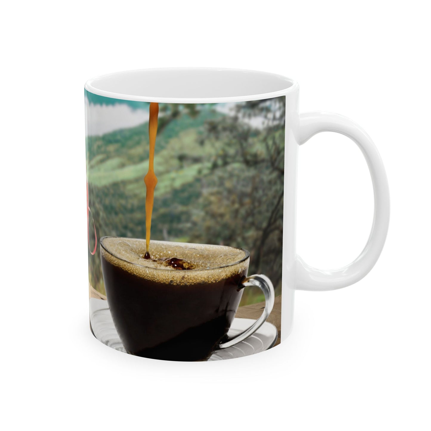 Choose to Be Grateful Ceramic Mug - Inspiring 11oz Coffee Cup for Daily Motivation
