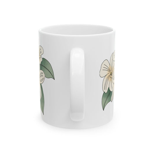 Happy Mother's Day Floral Ceramic Mug - Perfect Gift for Mom