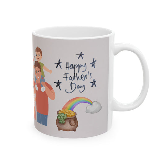 Family Love Ceramic Mug Perfect Gift for Parents